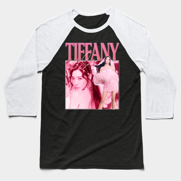 SNSD TIFFANY BOOTLEG Baseball T-Shirt by Vinsgraphic 